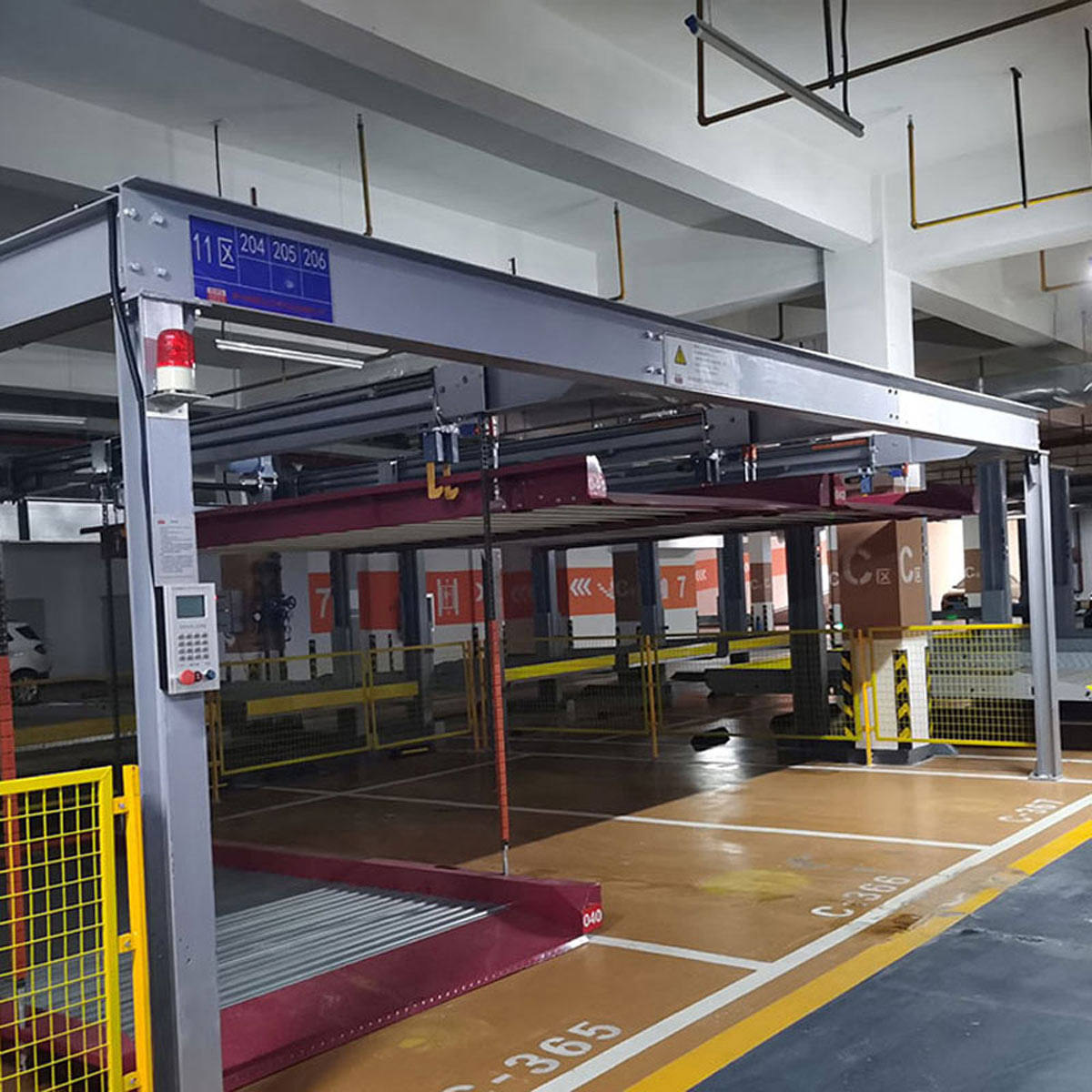 王益雙柱立體停車租賃