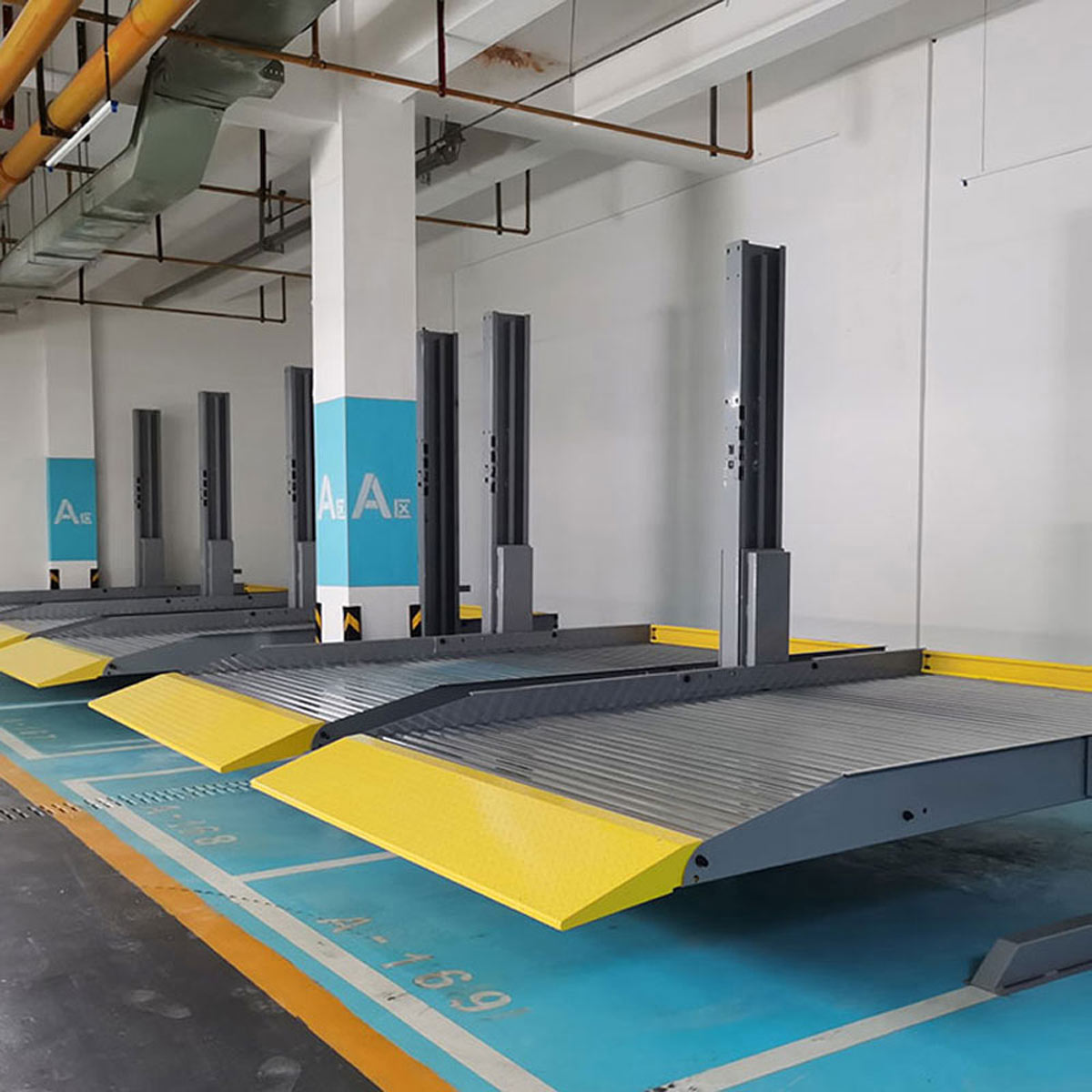 長(zhǎng)武地下室機(jī)械式停車設(shè)備過規(guī)劃