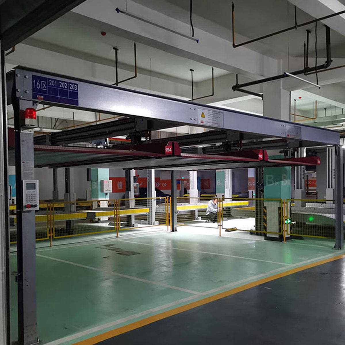 佛坪升降式停車位過驗(yàn)收